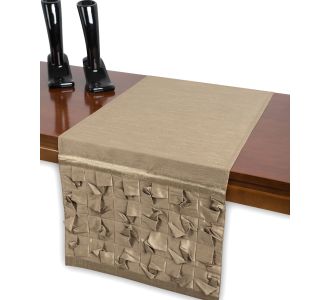 τραπεζοκαρέ  (140cm X 140cm)  3918 λαδί ανοιχτό 6978000002267 SilkFashion |  Τραπεζομάντηλα στο espiti