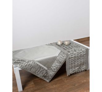Καρέ (85cm X 85cm) 8373 γκρι 6978000002348 SilkFashion |  Τραπεζομάντηλα στο espiti