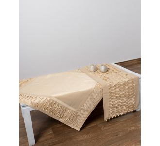 Καρέ (85cm X 85cm) 8373 ivory 6978000002354 SilkFashion |  Τραπεζομάντηλα στο espiti