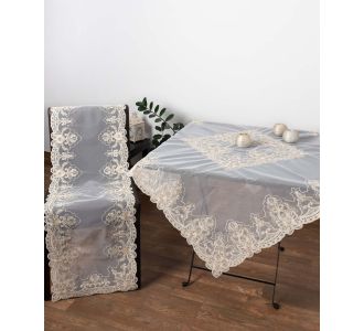 Τραπεζοκαρέ (140cm X 140cm)  YL169-14B1 5206978153389 SilkFashion |  Τραπεζομάντηλα στο espiti