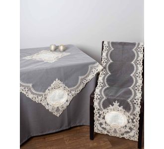 καρέ  (85cm x 85cm) YL189-0155-1 5206978016370 SilkFashion |  Τραπεζομάντηλα στο espiti