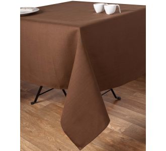 Τραπεζομάντηλα (135cm X 175cm) σκέτο 031 καφέ 6978000002554 SilkFashion |  Τραπεζομάντηλα στο espiti