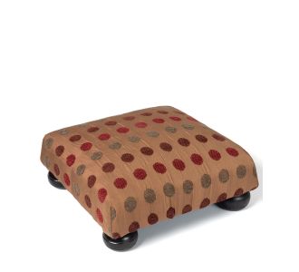 Υποπόδιο (30cm X 30cm X 14cm) 602 πουά κόκκινο 6978000002621 SilkFashion |  Σκαμπώ στο espiti