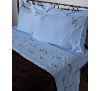 ΧΕΙΡΟΠΟΙΗΤΟ ΡΟΚΟΚΟ ΣΕΝΤΟΝΙ 7003 ΤΕΣΣΑΡΩΝ ΤΕΜΑΧΙΩΝ (225CM X 270CM)  ΣΙΕΛ 6978000002685 SilkFashion |  Νυφικά Σεντόνια στο espiti