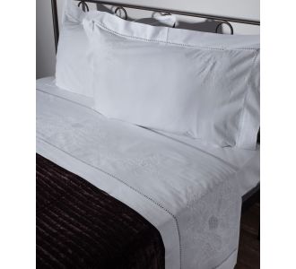 ΧΕΙΡΟΠΟΙΗΤΟ ANEBATO ΣΕΝΤΟΝΙ 2827 ΤΕΣΣΑΡΩΝ ΤΕΜΑΧΙΩΝ (225CM X 270CM) ΛΕΥΚΟ 6978000002697 SilkFashion |  Νυφικά Σεντόνια στο espiti