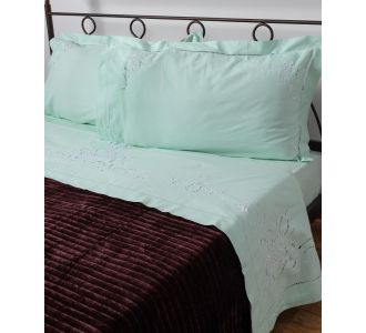 ΧΕΙΡΟΠΟΙΗΤΟ ΚΟΦΤΟ ΣΕΝΤΟΝΙ 800 ΤΕΣΣΑΡΩΝ ΤΕΜΑΧΙΩΝ (225CM X 270CM) ΠΡΑΣΙΝΟ 6978000002700 SilkFashion |  Νυφικά Σεντόνια στο espiti