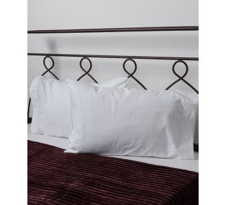 Βαμβακερή μαξιλαροθήκη με κέντημα 050 (46cm x 70cm) λευκή ζευγάρι 6978000002714 SilkFashion |  Μαξιλαροθήκες Απλές στο espiti