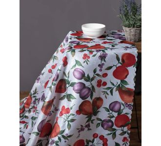 Αλέκιαστο τραπεζομάντηλο FY015 (140cm x 180cm) λευκό 6978000002855 SilkFashion |  Τραπεζομάντηλα στο espiti