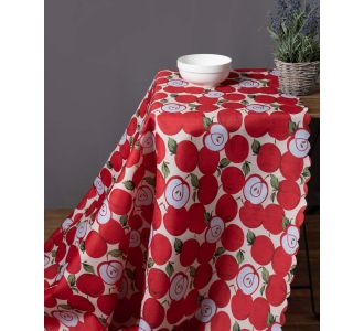 Αλέκιαστο τραπεζομάντηλο H37 (140cm x 180cm) μπέζ 6978000002858 SilkFashion |  Τραπεζομάντηλα στο espiti