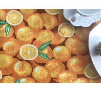 Αλέκιαστο τραπεζομάντηλο F9 (140cm x 180cm) πορτοκαλί 6978000002863 SilkFashion |  Τραπεζομάντηλα στο espiti