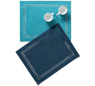 σουπλά bg18 (35cm x 45cm) τυρκουάζ/ράφ 5206978154201 SilkFashion |  Τραπεζομάντηλα στο espiti