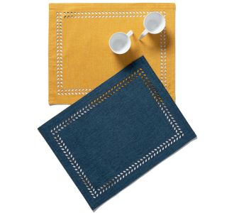 σουπλά bg18 (35cm x 45cm) κίτρινο/ράφ 5206978154218 SilkFashion |  Τραπεζομάντηλα στο espiti