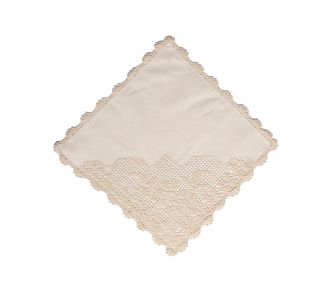 Πετσετάκια γωνίες 12 τεμάχια (33cm x 33cm) 7023 μπέζ 6978000002917 SilkFashion |  Τραβέρσες  στο espiti