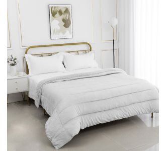 Κουβερτοπάπλωμα damask (240cm x 260cm) light grey 5206978071942 SilkFashion |  Κουβερτοπαπλώματα  στο espiti