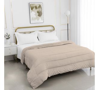 Κουβερτοπάπλωμα damask (220cm x 240cm) camel 5206978071966 SilkFashion |  Κουβερτοπαπλώματα  στο espiti