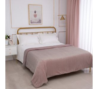 Κουβέρτα με sherpa kotle (170cm x 220cm) syklamen 5206978072154 SilkFashion |  Κουβέρτες fleece Υπέρδιπλες στο espiti