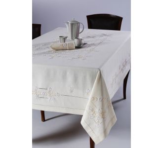 Χειροποίητο τραπεζομάντηλο 7083 (170cm x 270cm) 6978000003036 SilkFashion |  Τραπεζομάντηλα στο espiti