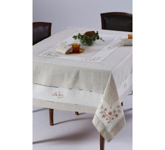 Τραπεζομάντηλο 8007 (140cm x 140cm) 6978000003037 SilkFashion |  Τραπεζομάντηλα στο espiti