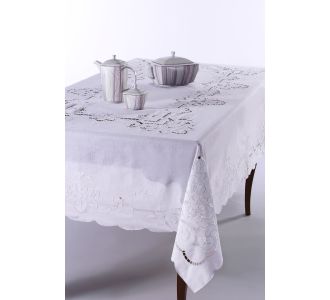 Χειροποίητο τραπεζομάντηλο 2122 (170cm x 270cm) 6978000003103 SilkFashion |  Τραπεζομάντηλα στο espiti