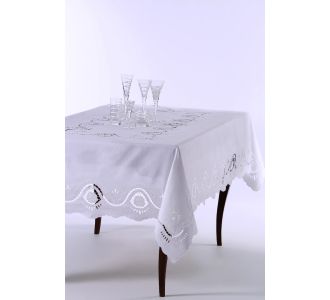 Χειροποίητο τραπεζομάντηλο act8 (170cm x 270cm) 6978000003105 SilkFashion |  Τραπεζομάντηλα στο espiti