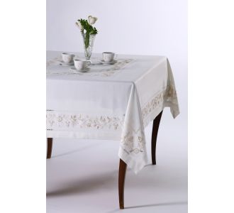 Χειροποίητο τραπεζομάντηλο 700 (170cm x 220cm) 6978000003126 SilkFashion |  Τραπεζομάντηλα στο espiti