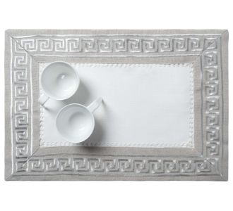 Σουπλά 17056 (35cm x 50cm) γκρί 6978000003190 SilkFashion |  Σουπλά στο espiti