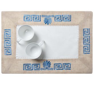 Σουπλά WH19-010 (35cm x 50cm) σιέλ 6978000003215 SilkFashion |  Σουπλά στο espiti