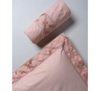 σεντόνια βαμβακερά ( 230cm x 250cm 2x 50cm x 70cm) M110 ρόζ 6978000003254 SilkFashion |  Σεντόνια Υπέρδιπλα / King Size στο espiti