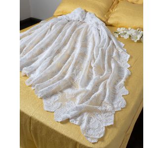 Χειροποίητη πλεκτή κουβέρτα 73C (225cm x 250cm) 6978000003259 SilkFashion |  Κουβέρτα Πλεκτή Υπερδιπλη στο espiti