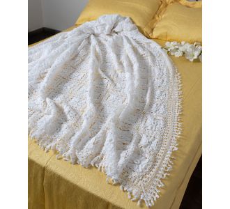 Χειροποίητη πλεκτή κουβέρτα 4452 (225cm x 250cm) 6978000003261 SilkFashion |  Κουβέρτα Πλεκτή Υπερδιπλη στο espiti