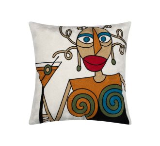 ΜΑΞΙΛΑΡΟΘΗΚΗ (45cm x 45cm) πολύγαζο K14 6978000003881 SilkFashion |  Μαξιλάρια διακοσμητικά στο espiti