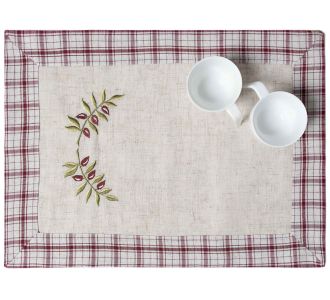 Σουπλά 1312 (35cm x 50cm) κόκκινο 6978000003892 SilkFashion |  Σουπλά στο espiti