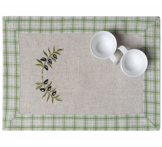 Σουπλά 1312 (35cm x 50cm) πράσινο 6978000003893 SilkFashion |  Σουπλά στο espiti