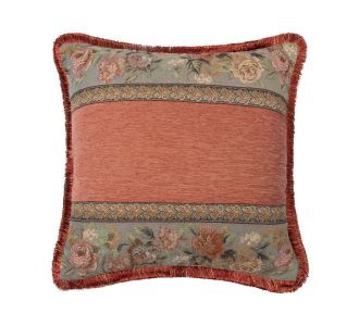 Μαξιλαροθήκη με κρόσσι 572 (45cm x 45cm) κεραμιδί 6978000003947 SilkFashion |  Μαξιλάρια διακοσμητικά στο espiti