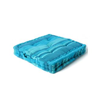 Μαξιλάρι κάθισμα kerala (45cm x 45cm x 8cm) Μπλέ 6978000003971 SilkFashion |  Μαξιλάρια Καρέκλας στο espiti