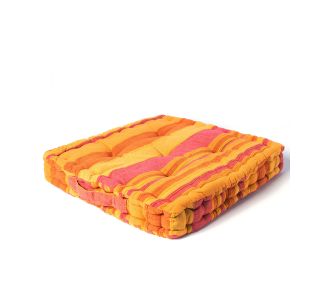 Μαξιλάρι κάθισμα kerala (45cm x 45cm x 8cm) κίτρινο 6978000003973 SilkFashion |  Μαξιλάρια Καρέκλας στο espiti