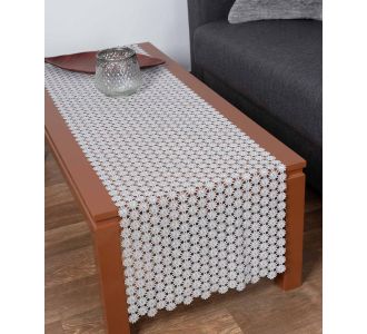 Φερβολιτέ (40cm x 160cm) γκρί 5206978155758 SilkFashion |  Τραπεζομάντηλα στο espiti