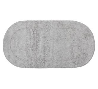 Πατάκι rococo (65cm x 130cm) Light grey 5206978157462 SilkFashion |  Πατάκια Μπάνιου στο espiti