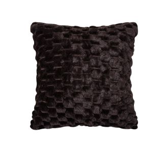 Γούνινη διακοσμητική μαξιλαροθήκη mink (65cm x 65cm) καφέ 5206978118876 SilkFashion |  Μαξιλάρια διακοσμητικά στο espiti