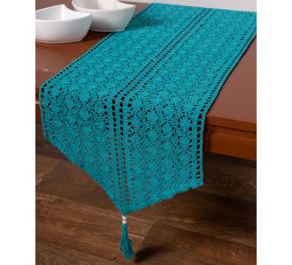 Πλεκτή τραβέρσα c210 (32cm x 160cm) seagreen 5206978155802 SilkFashion |  Τραβέρσες  στο espiti