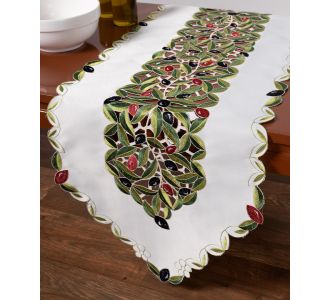 Σατέν τραβέρσα ελιά nw342 (40cm x 175cm) κόκκινη 5206978156076 SilkFashion |  Τραπεζομάντηλα στο espiti