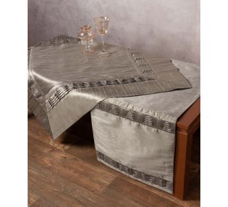 τραβέρσα (40cm X 170cm) 3819A λαδί 6978000004029 SilkFashion |  Τραπεζομάντηλα στο espiti