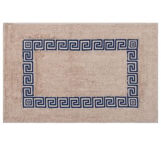 Πατάκι μαίανδρος σκέτο (50cm x 80cm) μπλέ 6978000004039 SilkFashion |  Μπάνιο στο espiti