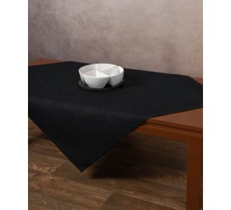 Τραπεζοκαρέ 9925 (135cm x 135cm) μαύρο 6978000004085 SilkFashion |  Τραπεζομάντηλα στο espiti