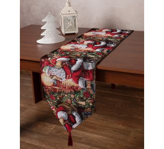 Χριστουγεννιάτικη τραβέρσα στόφα W351-130 (35cm x 172cm) 5206978156106 SilkFashion |  Χριστουγεννιάτικα Τραπεζομάντηλα  στο espiti