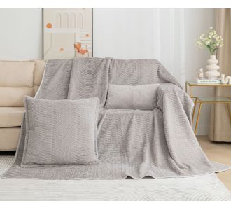 ΡΙΧΤΑΡΙΑ NX201 (180cm x 180cm) LIGHT GREY 5206978072291 SilkFashion |  Ριχτάρια στο espiti