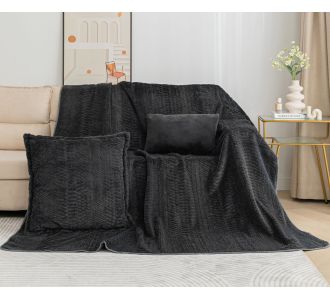 ΡΙΧΤΑΡΙΑ NX201 (180cm x 180cm) ANTHRACITE 5206978072314 SilkFashion |  Ριχτάρια στο espiti