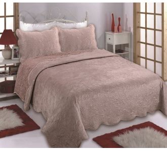 Κουβέρτα βελούδο με sherpa NX2211 (220cm x 240cm + 2x50cm x 70cm) syklamen 5206978072529 SilkFashion |  Κουβέρτες fleece Υπέρδιπλες στο espiti