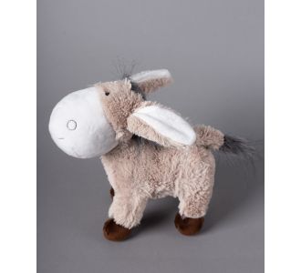 Λούτρινο γαιδουράκι (20cm x 10cm) μπέζ 6978000005032 SilkFashion |  Βρεφικά Διάφορα στο espiti