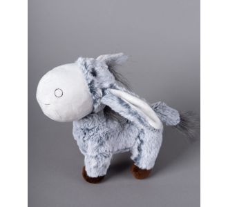 Λούτρινο γαιδουράκι (20cm x 10cm) γκρί 6978000005033 SilkFashion |  Βρεφικά Διάφορα στο espiti